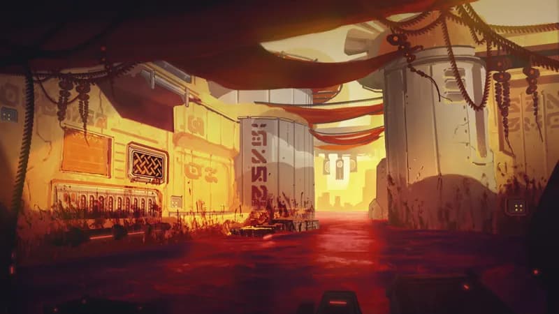 Desert City Gates map, Blood variant