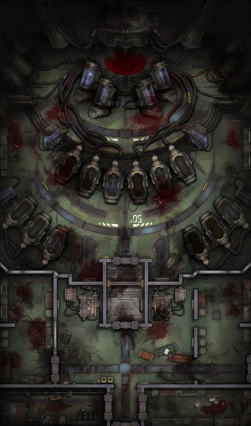 Cloning Lab map, Breached Massacre variant