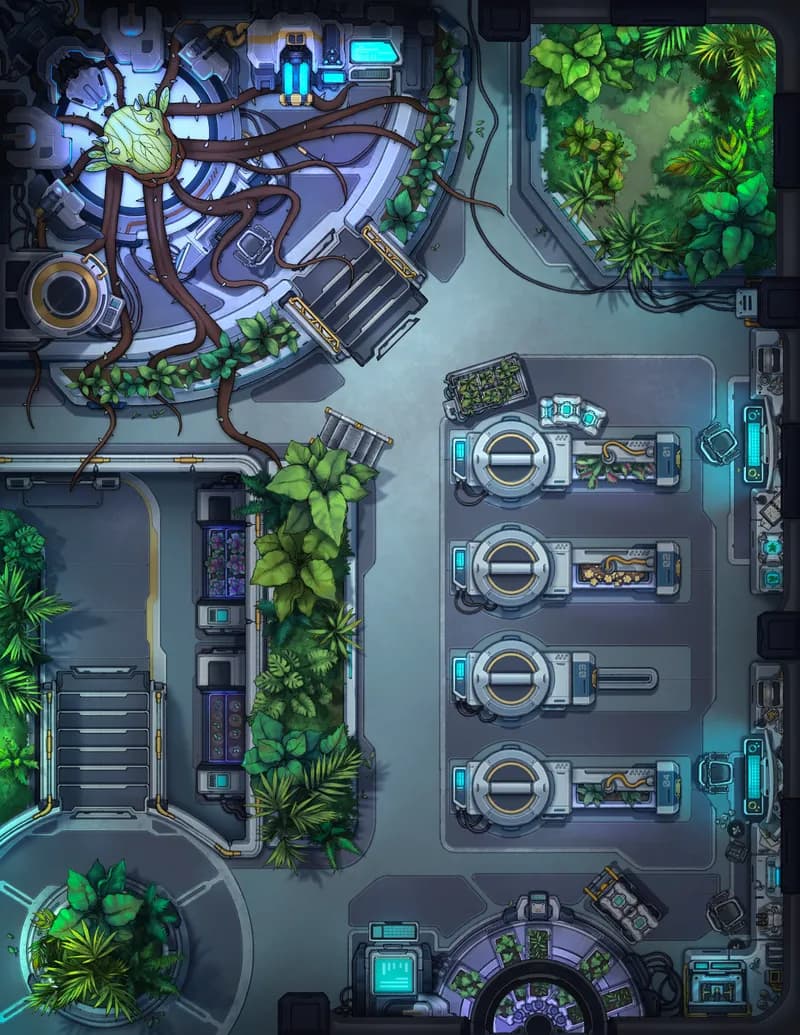 Botany Research Lab map, Final Form variant