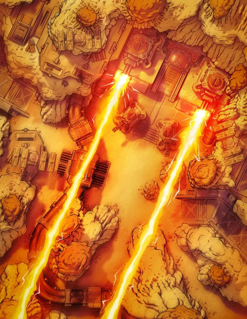 Hoodoos Base map, Laser variant