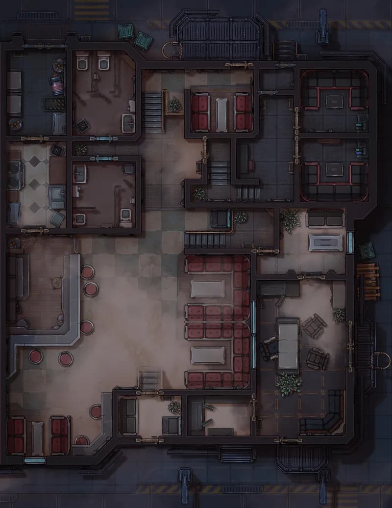Inner City Bar map, Abandoned variant