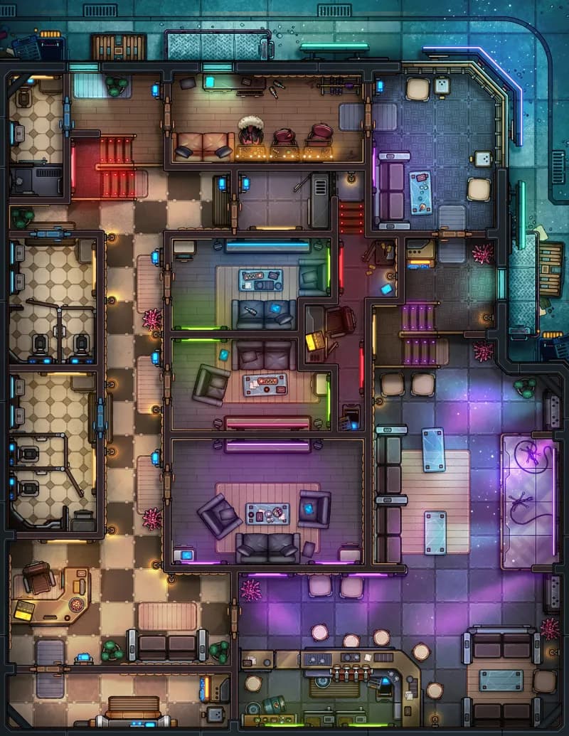 Karaoke Club map, Original Day variant