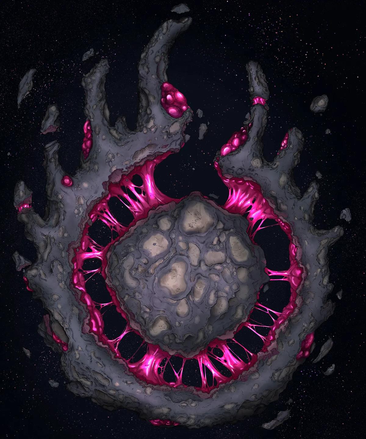 Slime Space Station map, Original Exterior Update variant