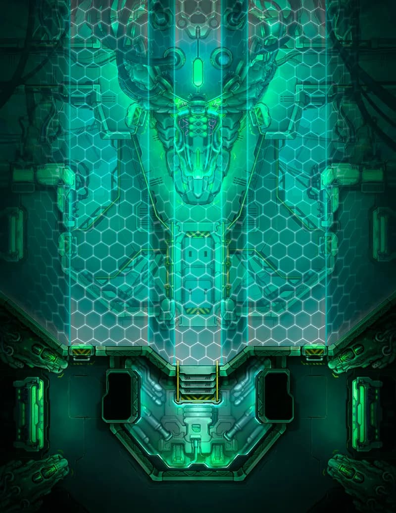 Mako Reactor map, Forcefield variant