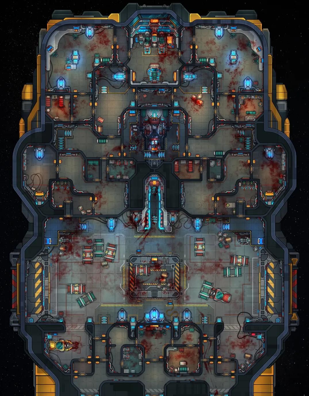 The Magnus Starship map, Part 1 Massacre variant