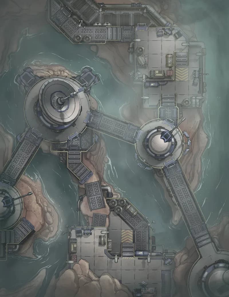 Canyon River Base map, Fog variant