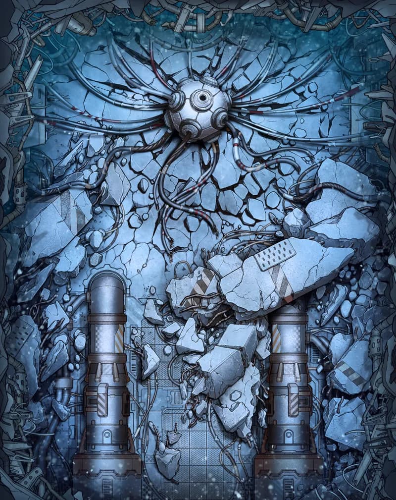 Energy Core map, Frozen variant