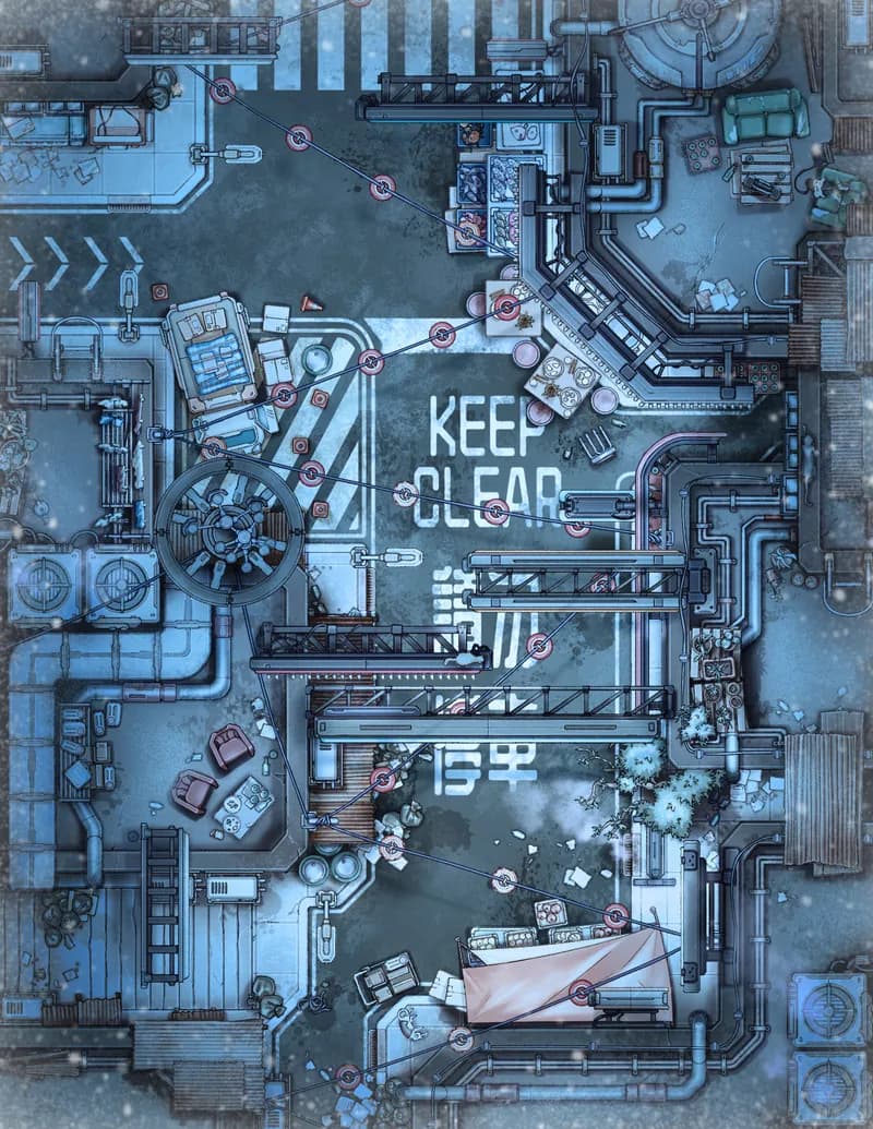 Lantern District map, Frozen variant