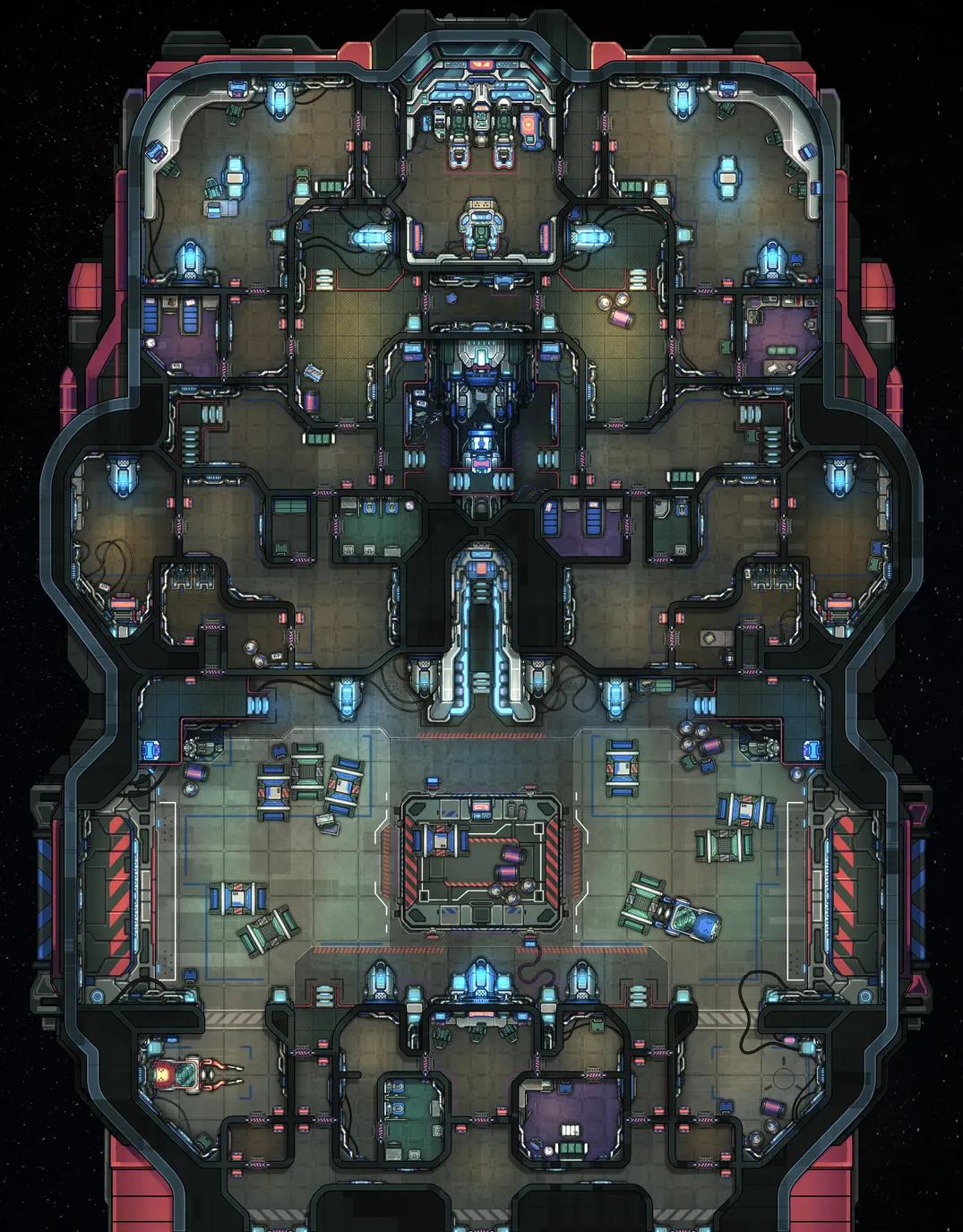 The Magnus Starship map, Part 1 Ruby variant