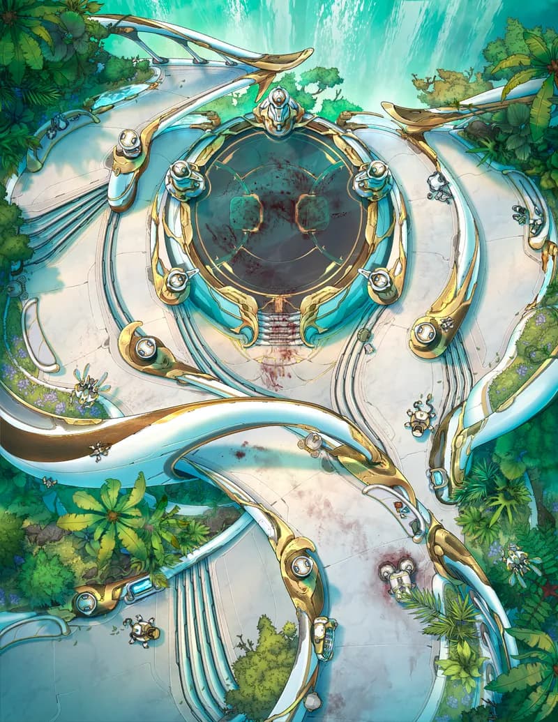 Duelling Arena map, Massacre variant