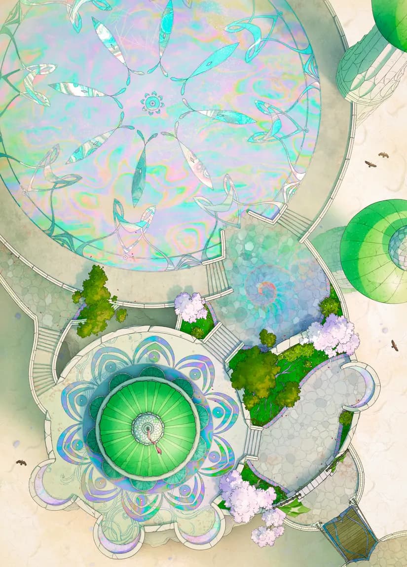 Salt Plains Observatory map, Platform Day variant