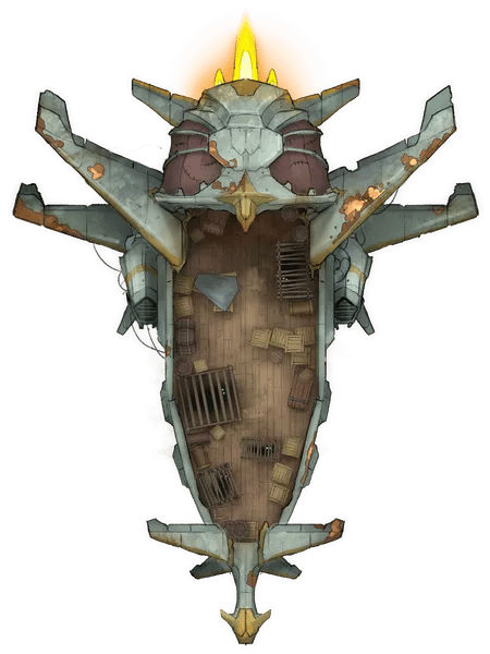 Airships! Pt. 2 map, Metal Angel Beast Rescue variant