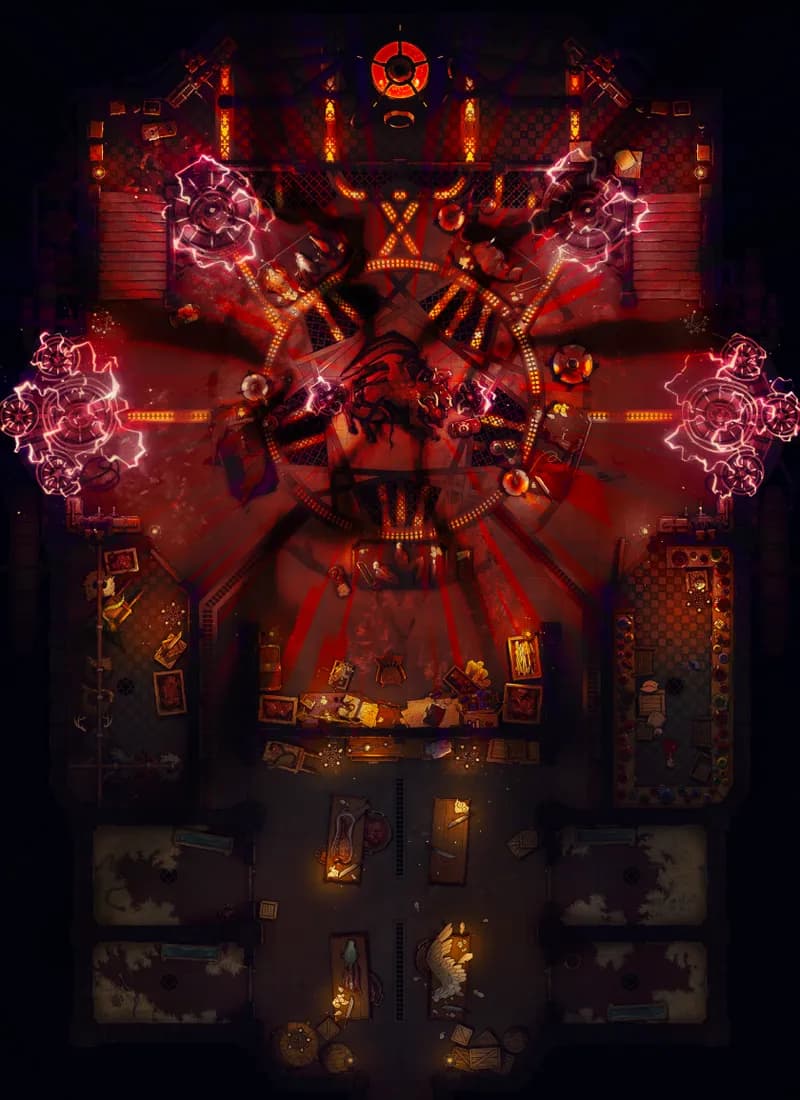 Chimera Creation Forge map, Activated variant