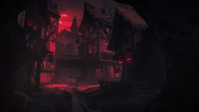 City Streets map, Blood Moon variant