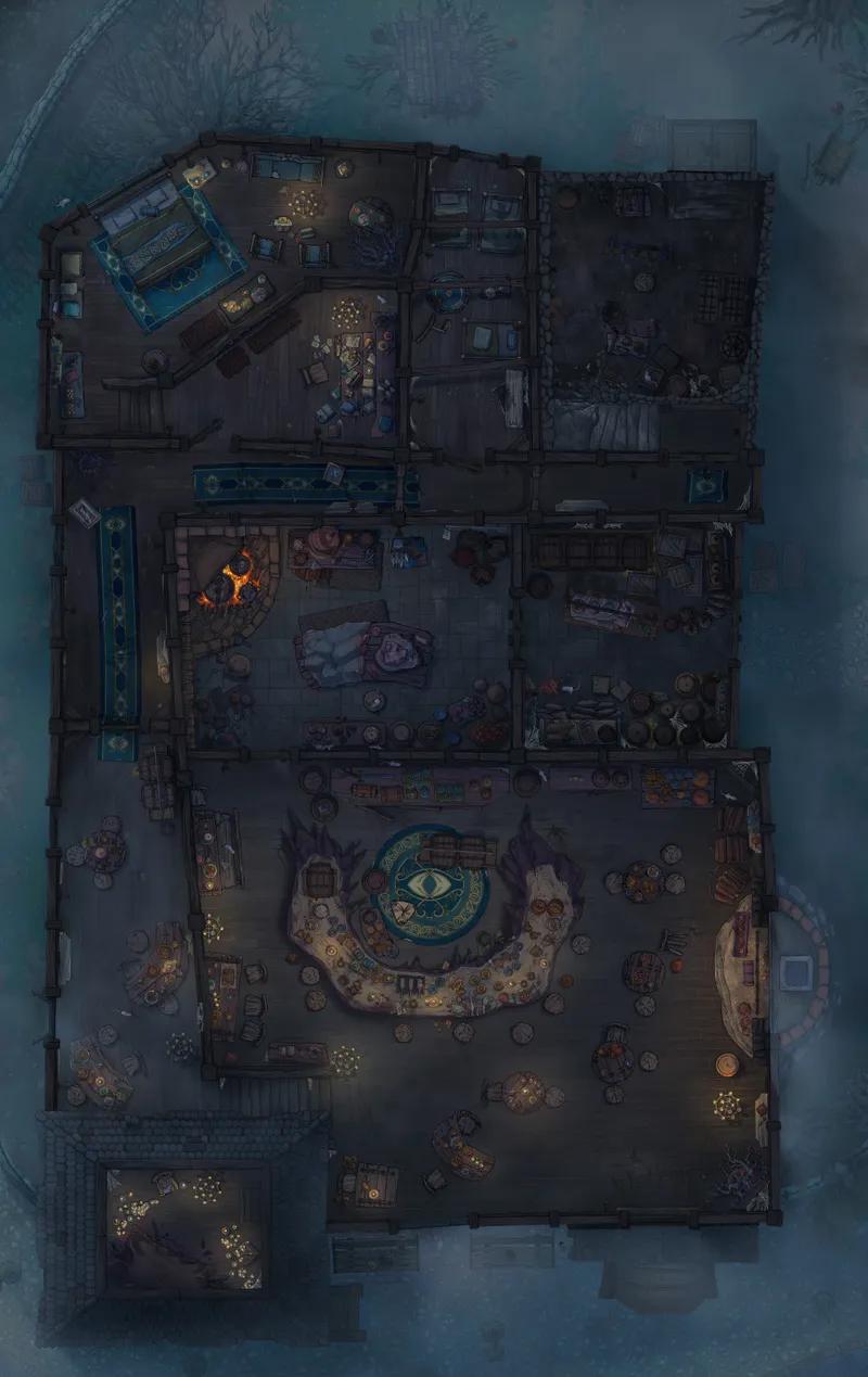 Twisted Tavern map, Fog variant