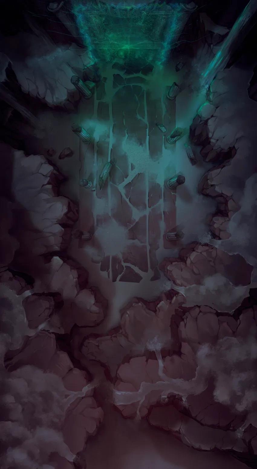 Blue Dragon Lair map, Magic Seal variant