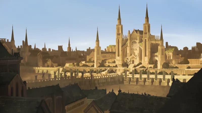 Grand Cathedral map, Drought variant