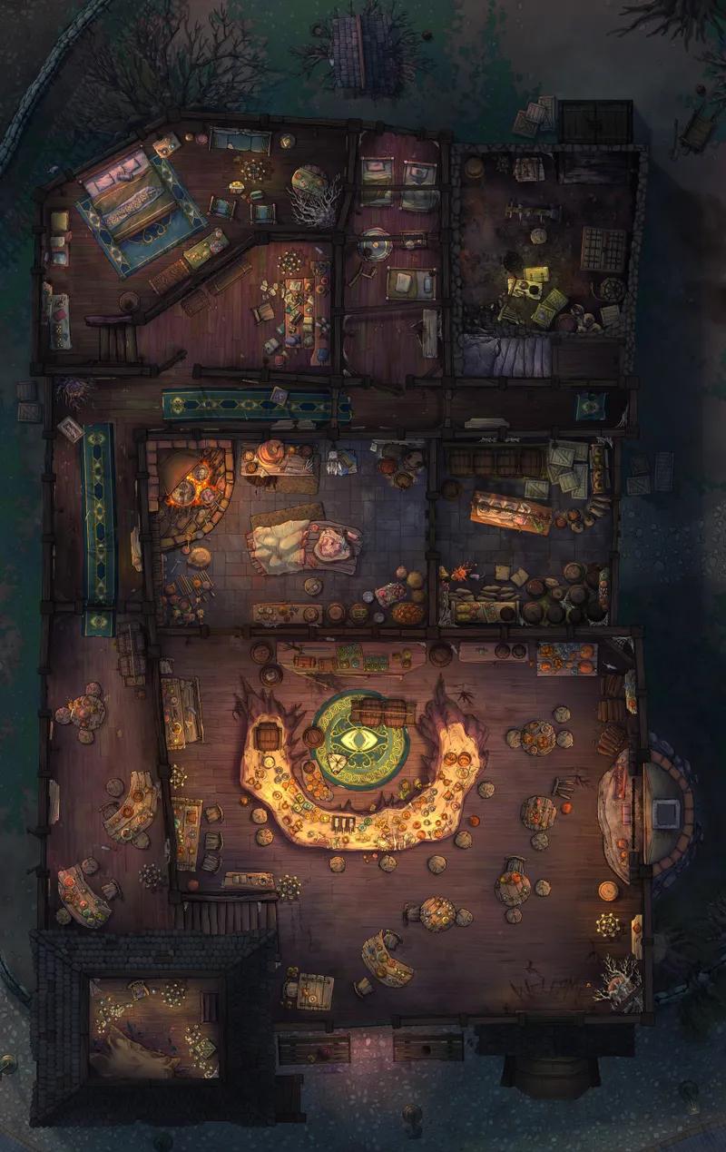 Twisted Tavern map, Original Night variant