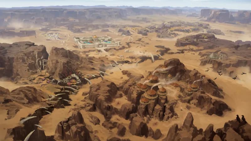 Rocky Desert map, Original Day variant