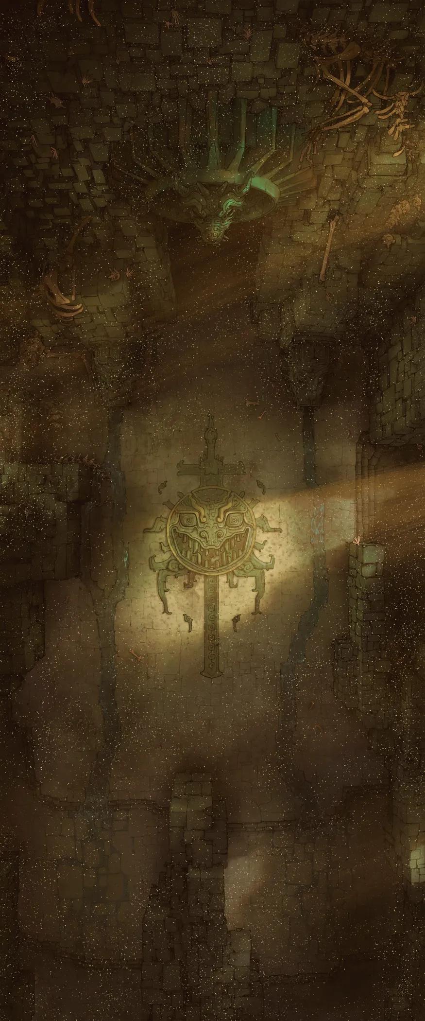 Dracolich Lair map, Sandstorm variant