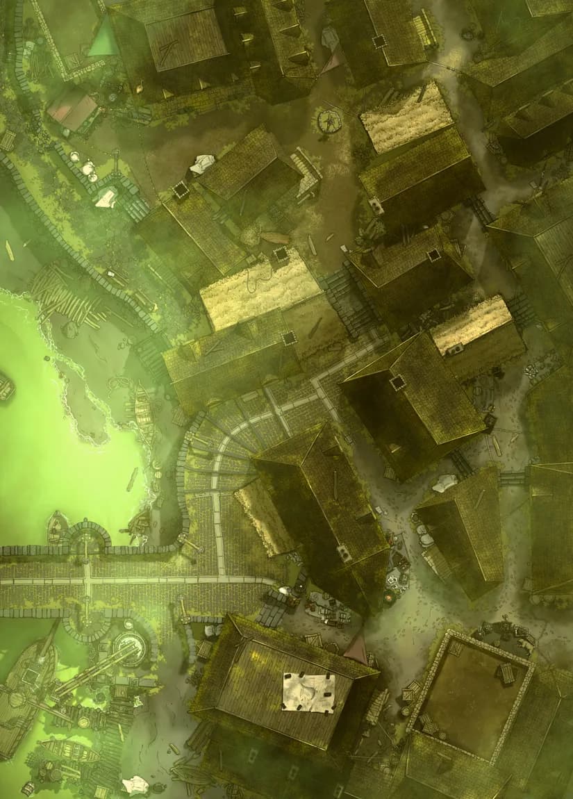 Low Town Docks map, Toxic variant