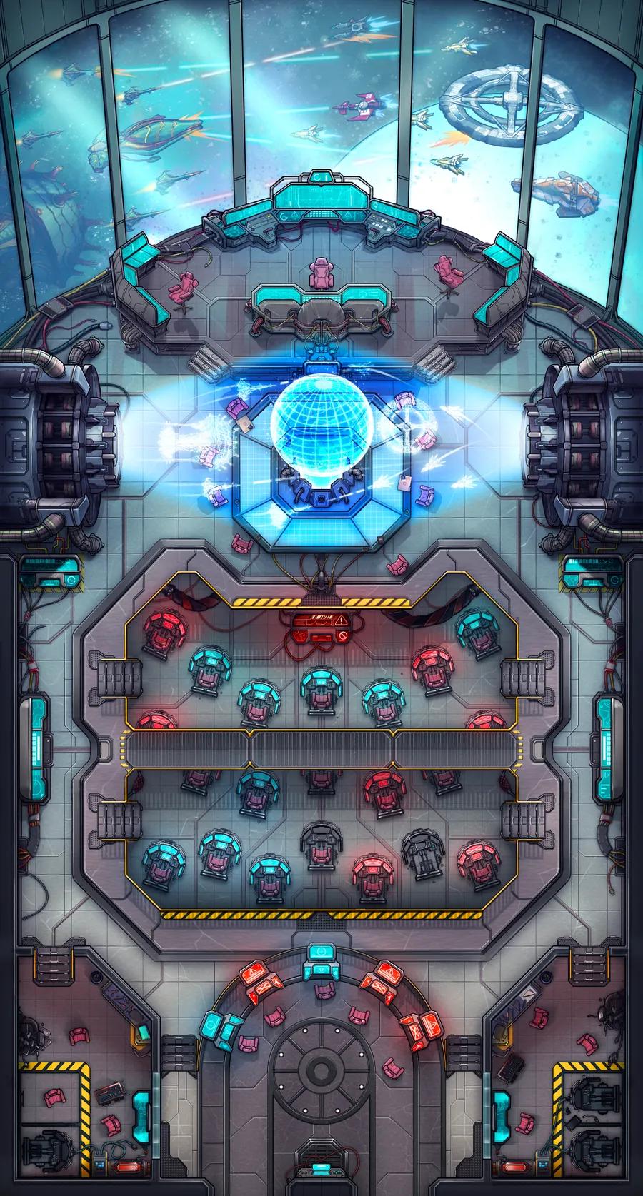 Command Deck map, Original Day variant