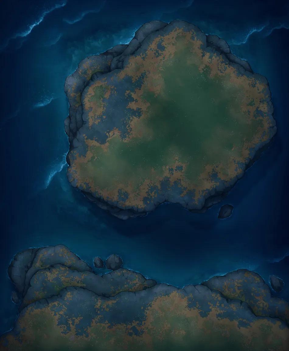 Fortress Prison map, Natural Night variant