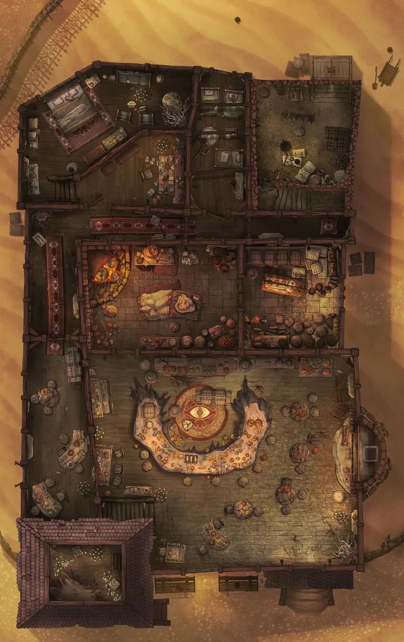 Twisted Tavern map, Desert variant