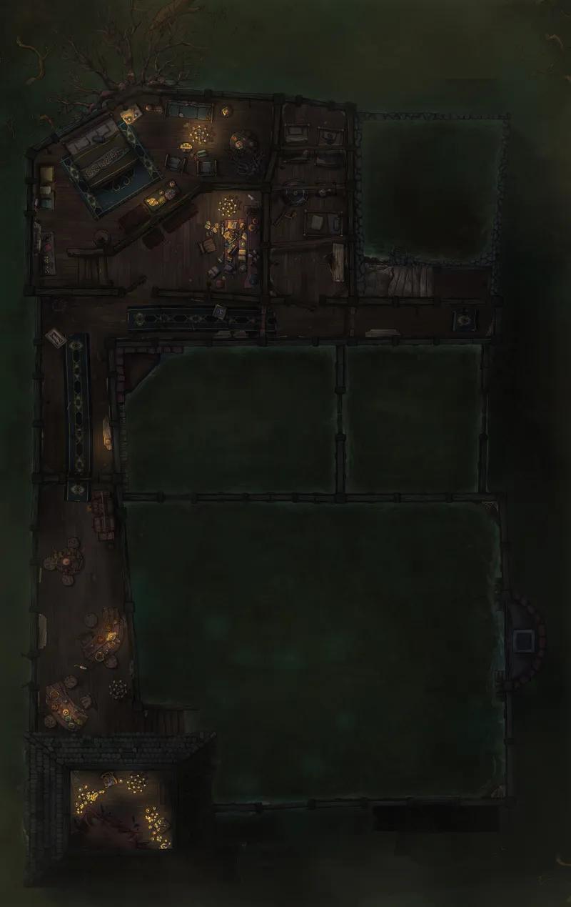 Twisted Tavern map, Flood variant