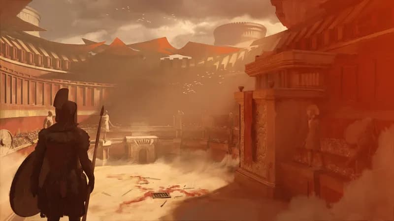 Colosseum of Challenges map, Sunset variant