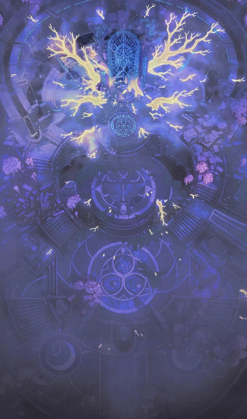 Moth God Temple map, Fog variant