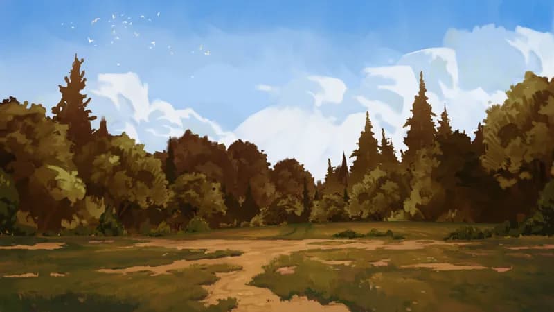 Travelling Circus map, Natural Day variant