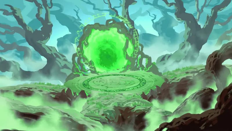 Yggdrasil Treetop map, Verdant variant