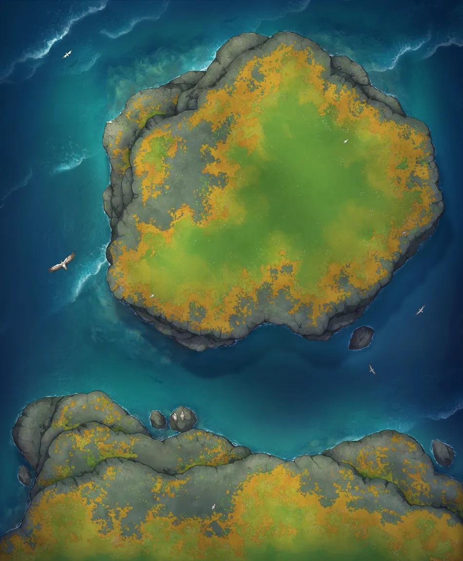 Fortress Prison map, Natural Day variant