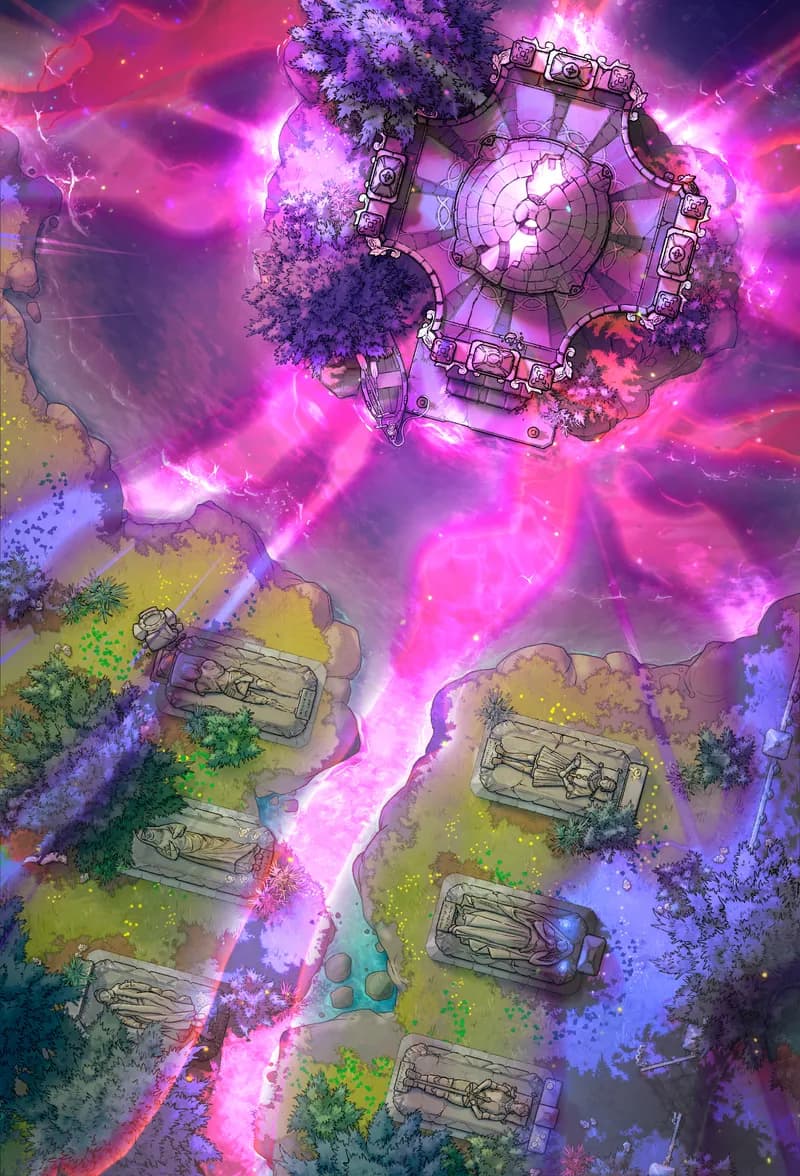 Frozen Tombs map, Spellwork variant
