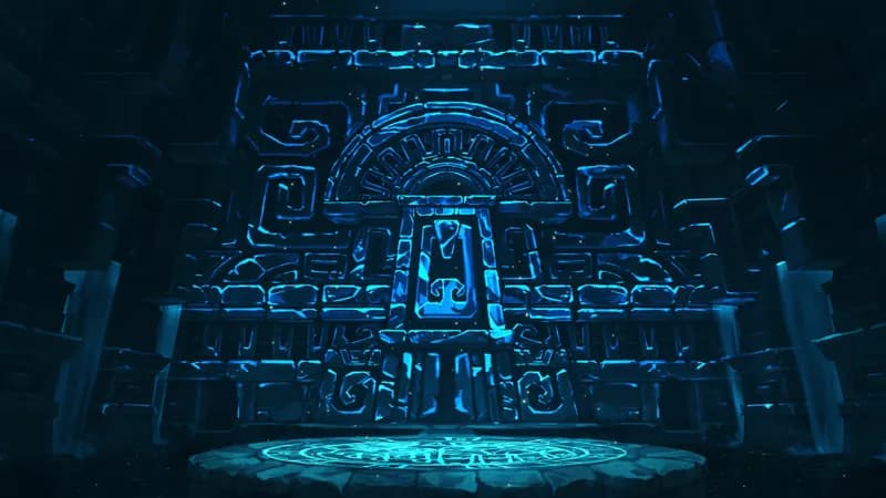 Temple of the Couatl Boss Room map, Cosmic variant