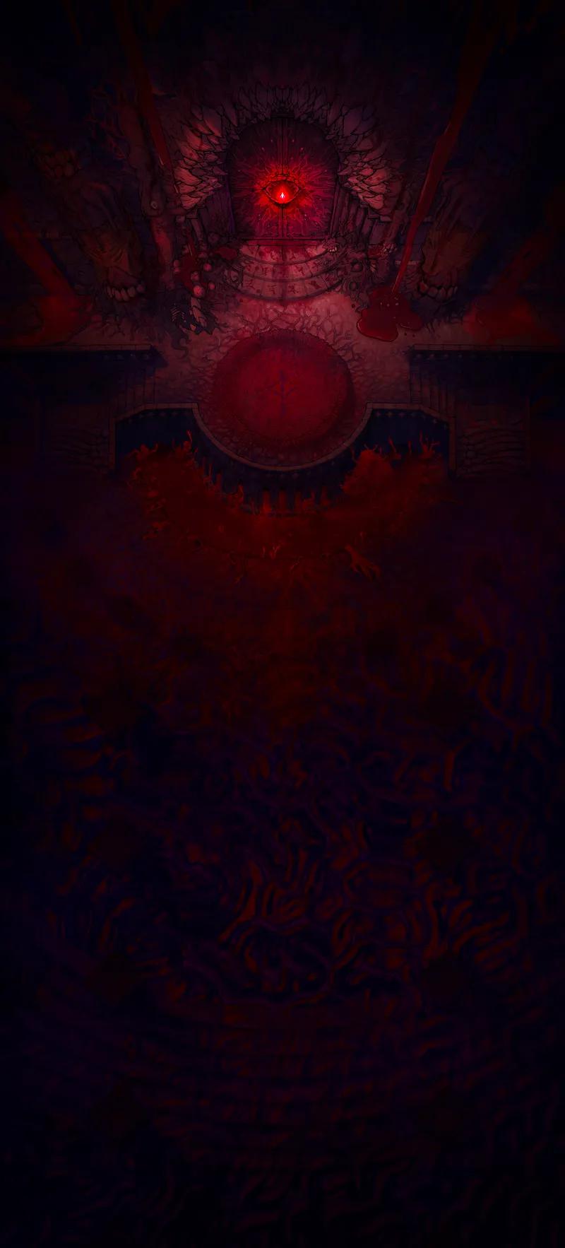 Nightmare Dragon Lair map, Sanguineous Gaze variant
