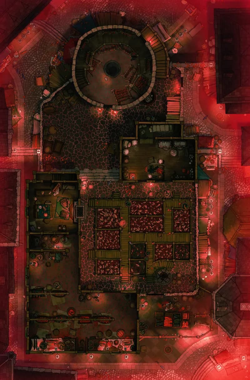 Eel Abattoir map, Menace variant