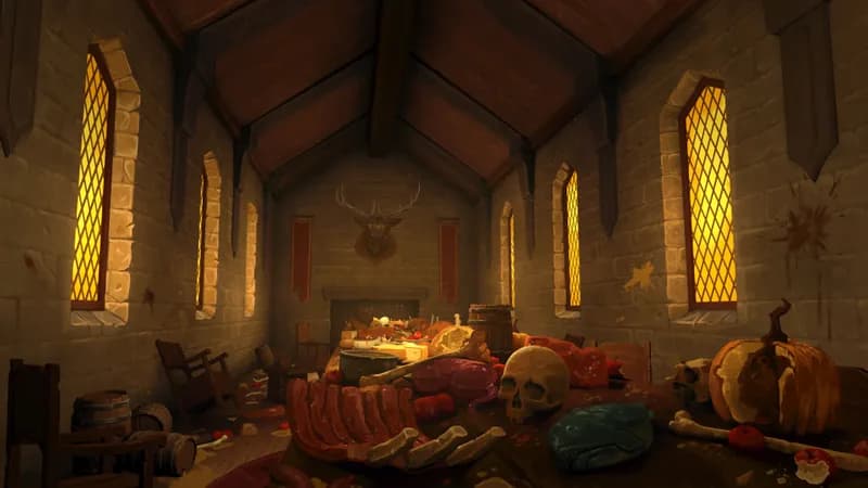 Ogre Queen Feast map, Original Day variant