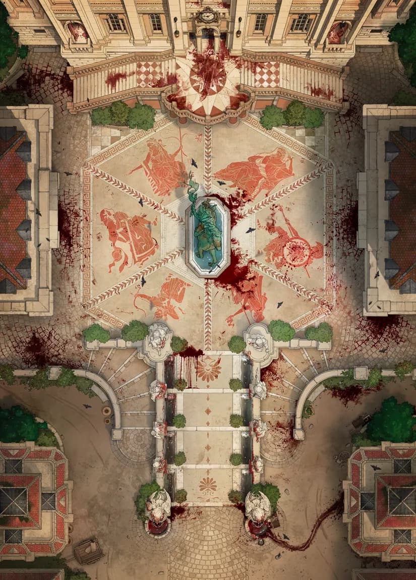 Grand Duke's Plaza map, Massacre variant