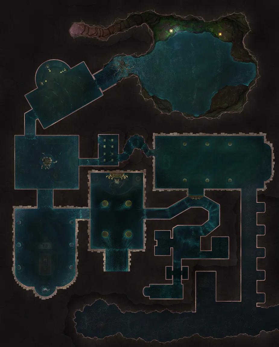 Archon's Catacombs map, Flood Stage 06 variant