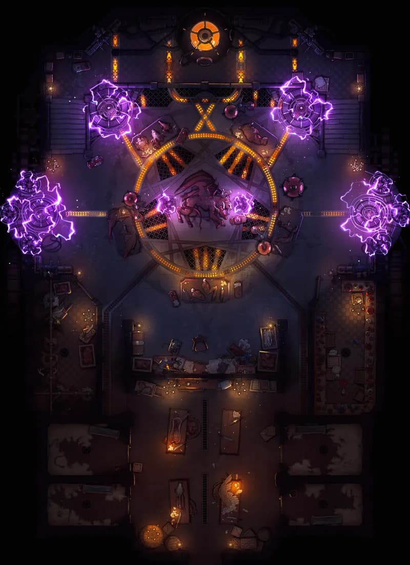 Chimera Creation Forge map, Original Night variant