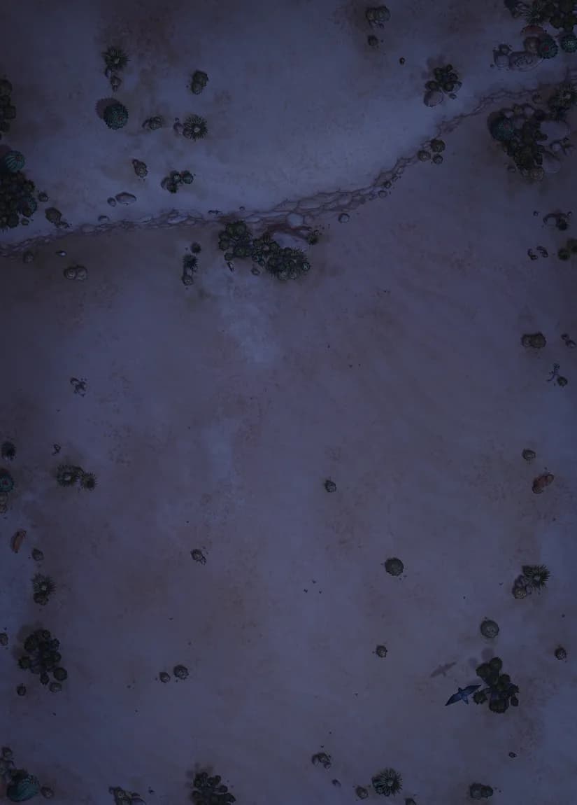 Wild West Town map, Natural Night variant