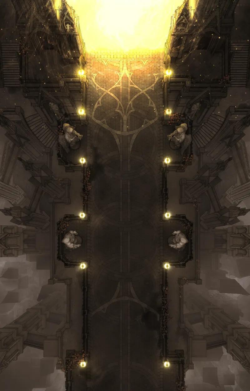 Processional Avenue map, Portal variant