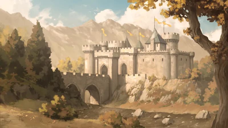 Riverwood Toll Castle map, Drought variant