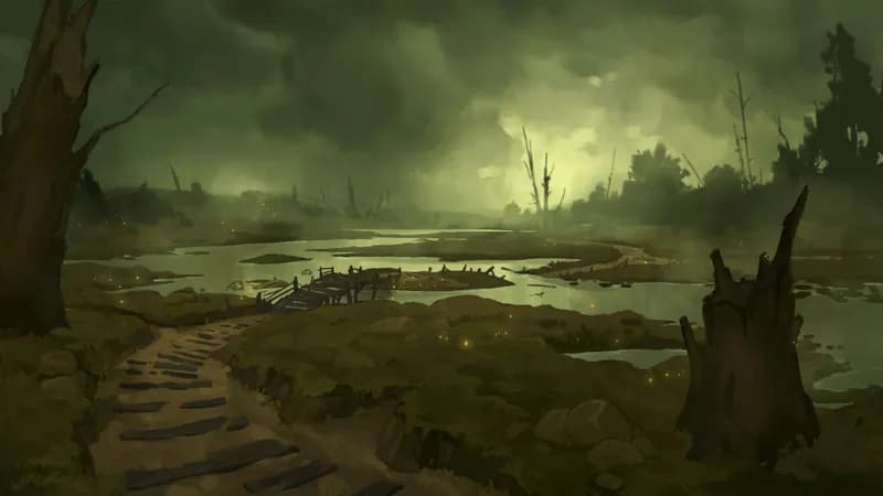Banshee Moor map, Original Night variant