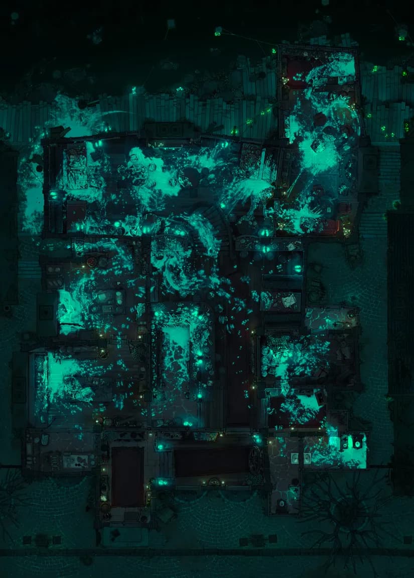 Haunted Dockside Tavern map, Ectoplasm variant