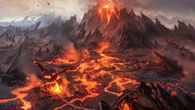 Dragon's Domain map, Original Day variant