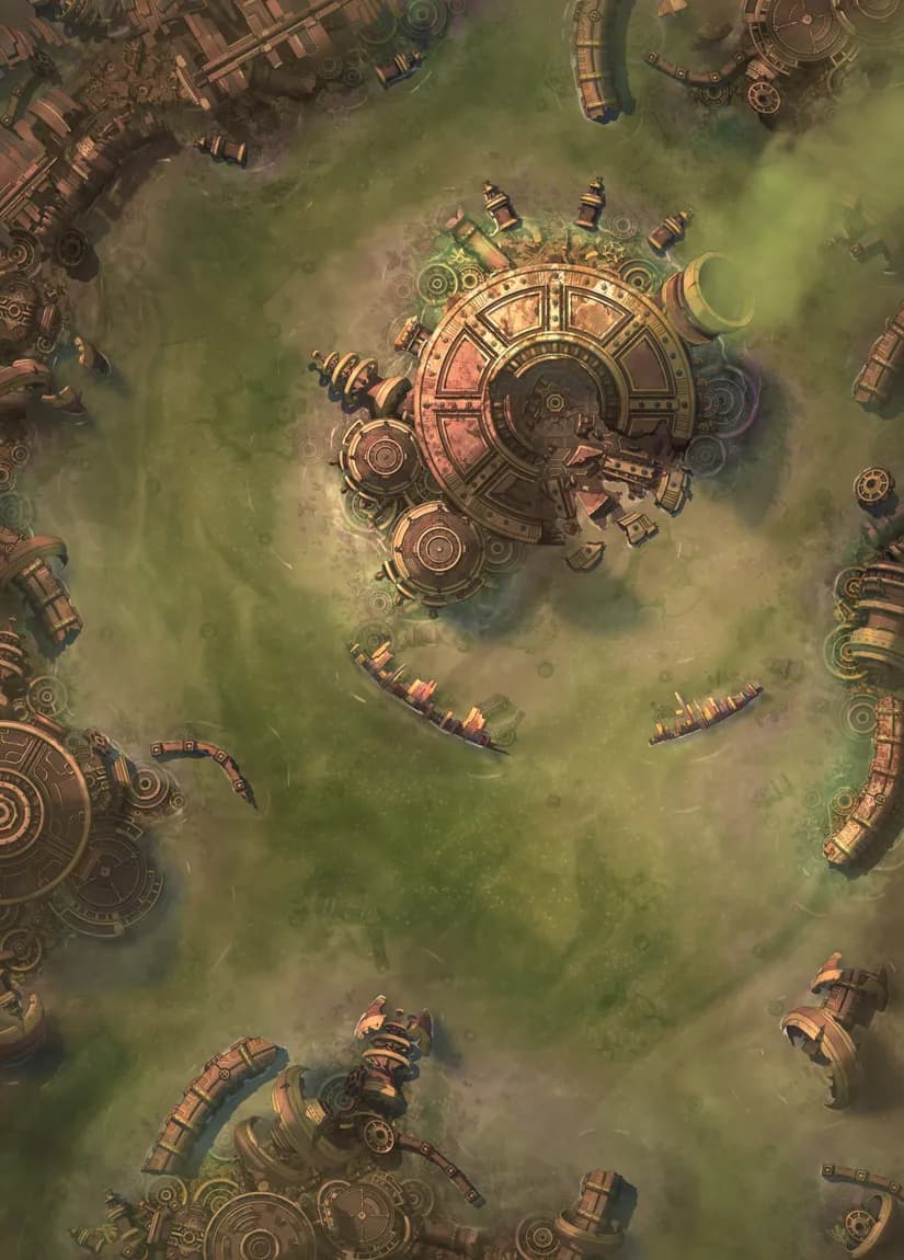 Gnome Minefield map, Toxic variant