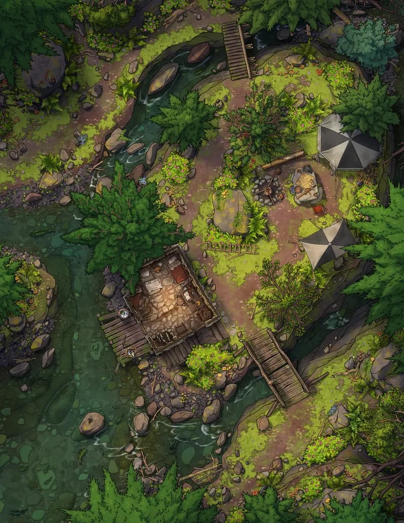 Knight's Refuge map, Original Day variant